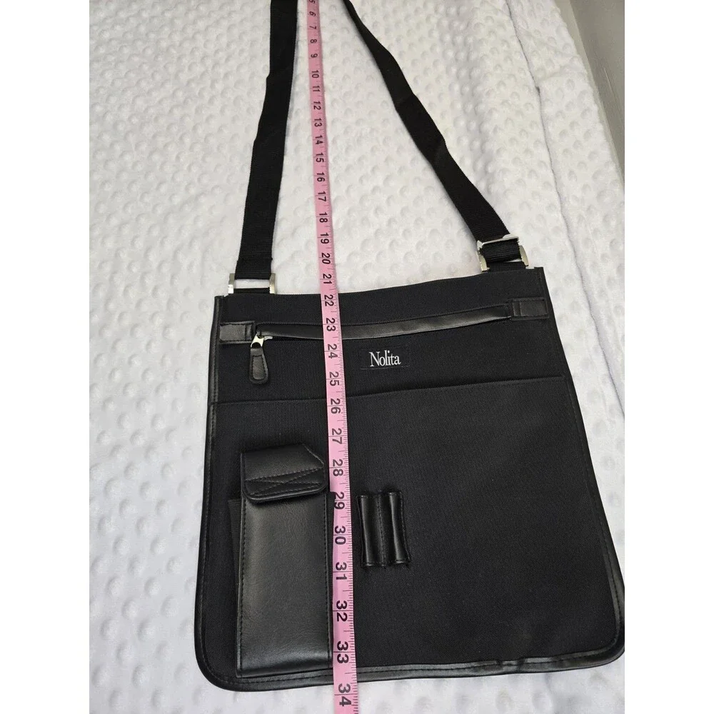 Vintage 90s Graham Webb England Nolita Hair Care Hairstylist Cross Body Purse Ad